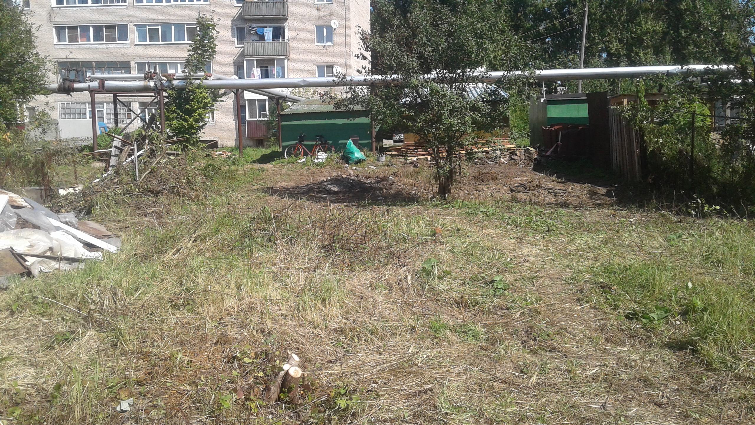 Расчистка участка Мини трактором Московская обл Краснозаводск 8495-7416877
